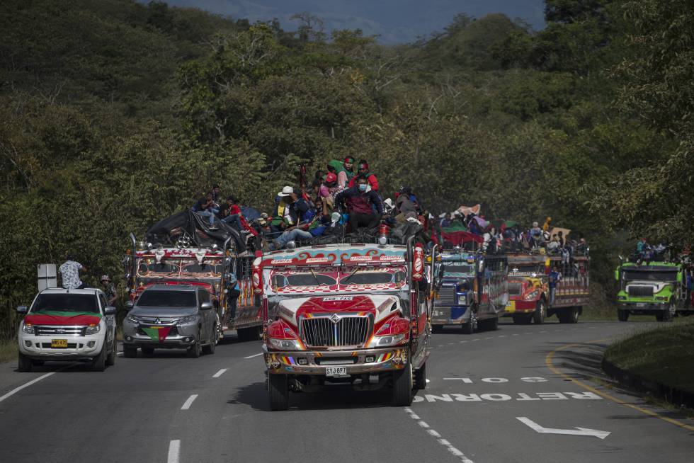 minga caravana colombia