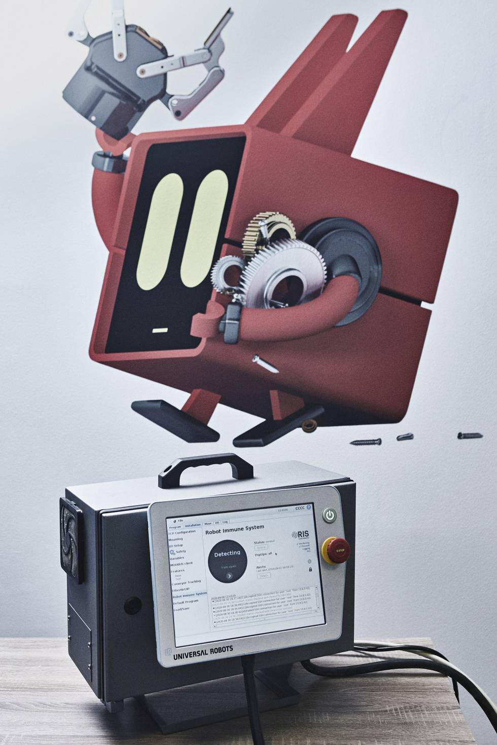 El Sistema Inmunológico de Robots, en la sede de Alias Robotics.