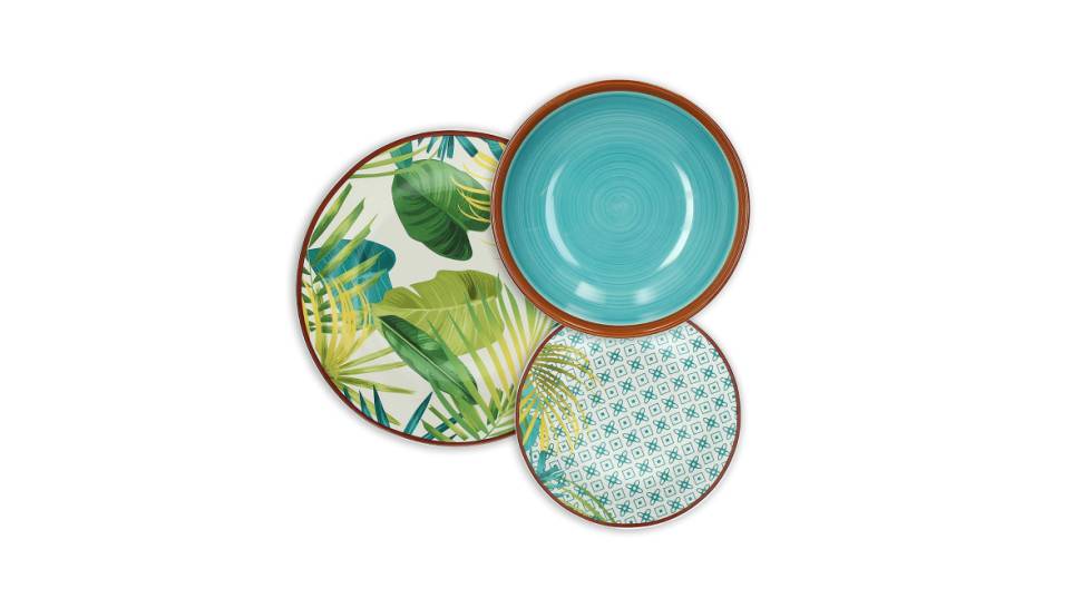 Vajilla de porcelana Metropolis Jungle