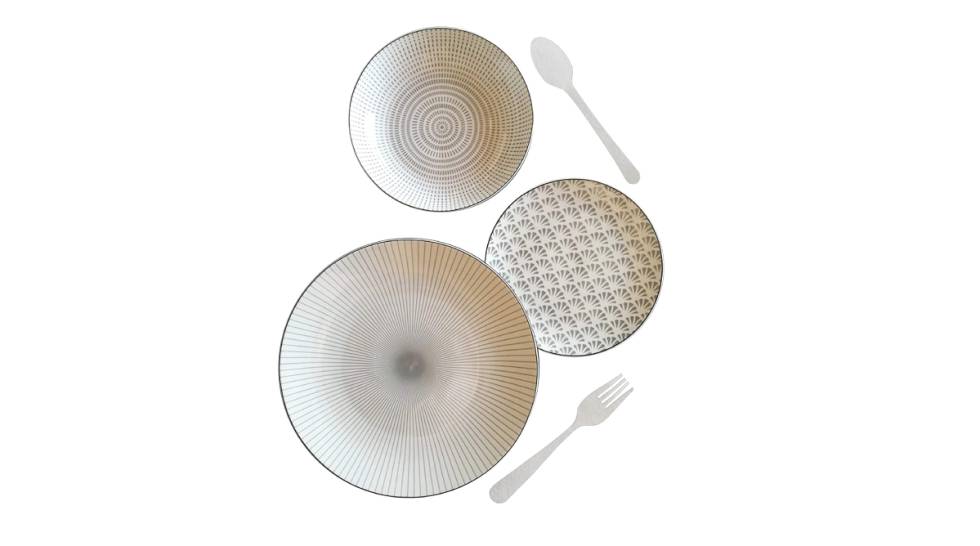 Vajilla de porcelana Ethni