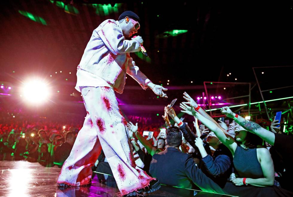 Bad Bunny, en los Spotify Awards 2020.