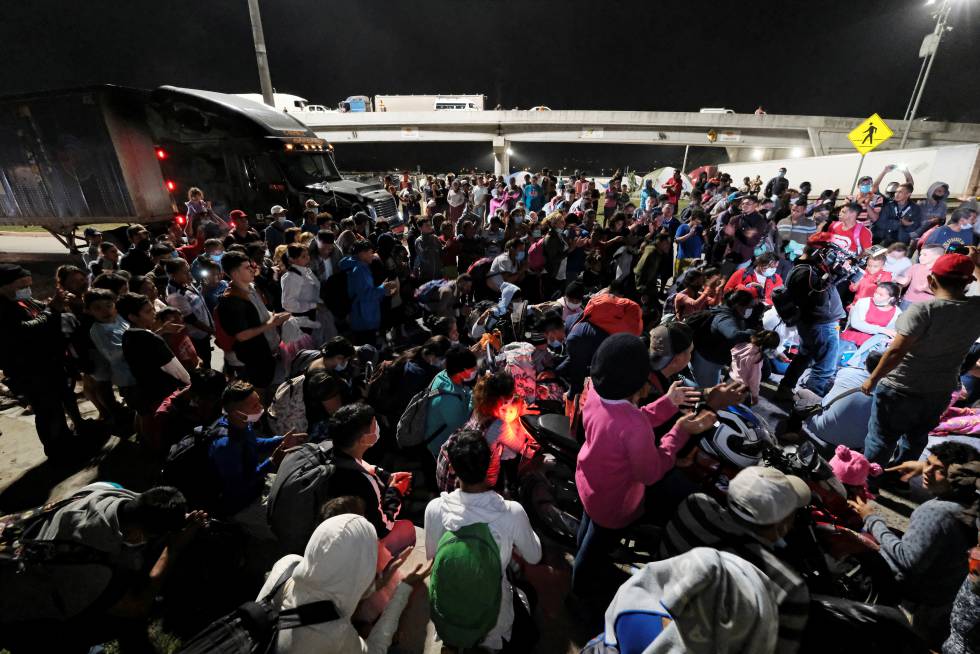 La nueva caravana de migrantes de Honduras, en imágenes