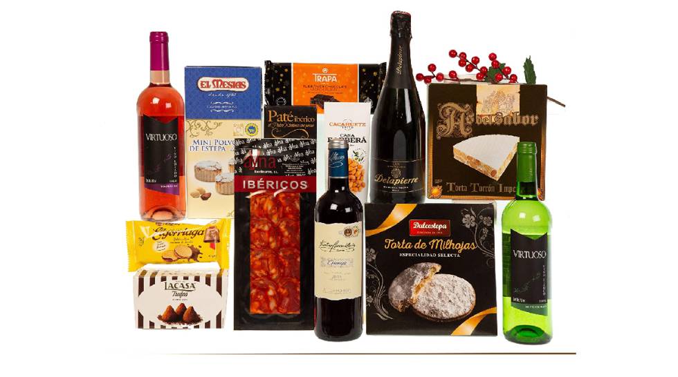 Once cestas de Navidad y regalos ‘gourmet’ que puedes comprar (y enviar) ‘online’