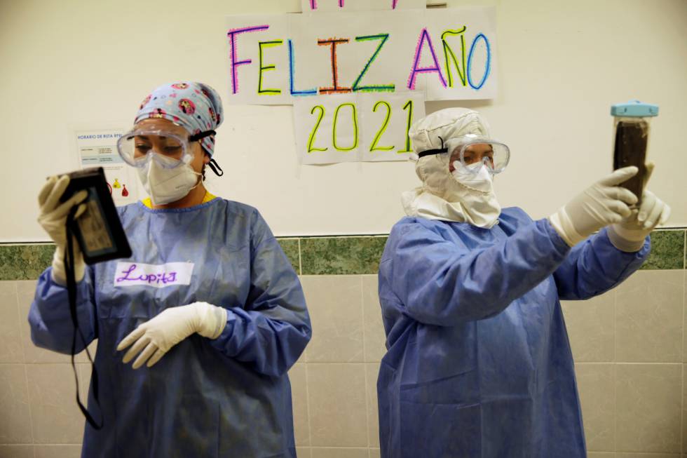 El fin del año 2020 en los hospitales covid