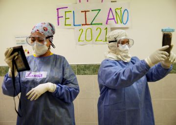 El fin del año 2020 en los hospitales covid El fin del año 2020 en los hospitales covid