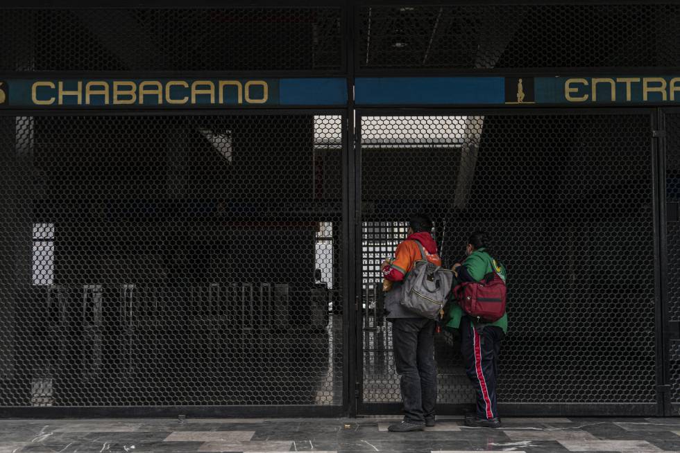 El colapso del metro, en imágenes