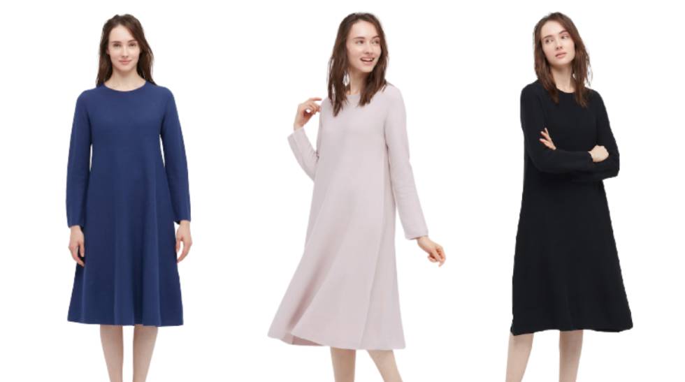 vestidos punto, vestidos largos, vestidos cortos, vestidos holgados, vestidos sueltos, vestidos ceñidos, vestidos mujer, vestidos cómodos, vestidos atemporales, vestidos versatiles