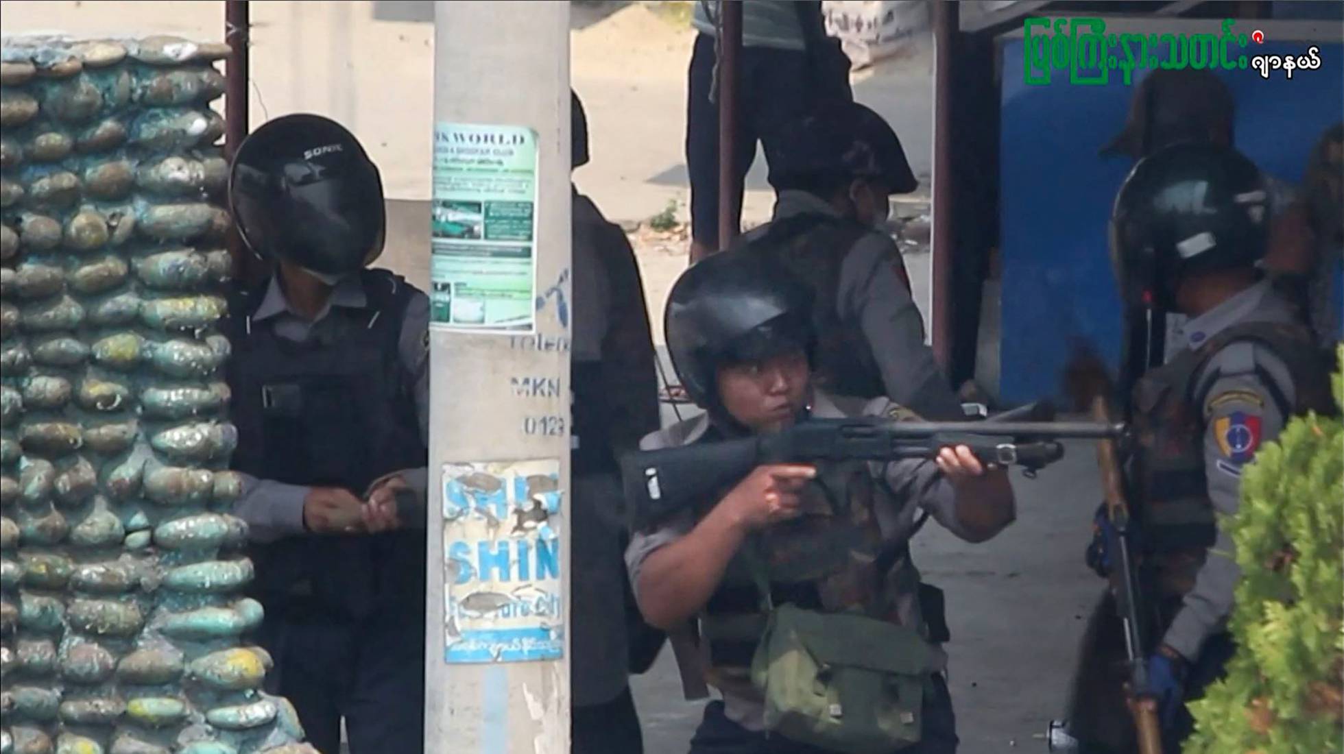 Las protestas en Myanmar, en imágenes