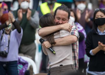 Un día con el candidato de Unidas Podemos, Pablo Iglesias Un día con el candidato de Unidas Podemos, Pablo Iglesias