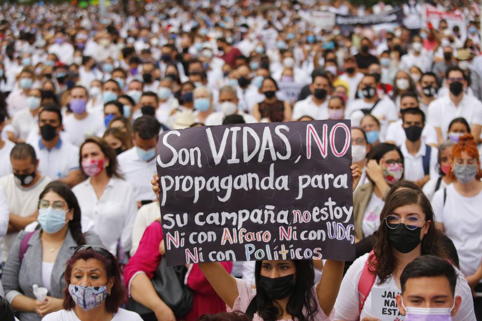 Protestas sociales en Guadalajara