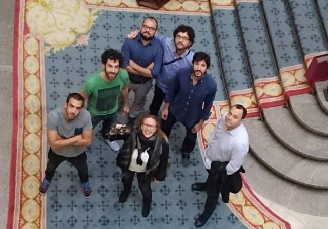 El equipo de Materia: Manuel Ansede, Patricia Fernández de Lis, Miguel Criado, Daniel Mediavilla, Javier Salas, Fuco Domenech y Nuño Domínguez.