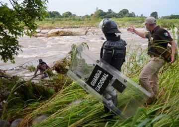 La frontera sur vive una ola migratoria récord