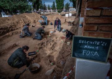 La gran fosa común de Belchite La gran fosa común de Belchite
