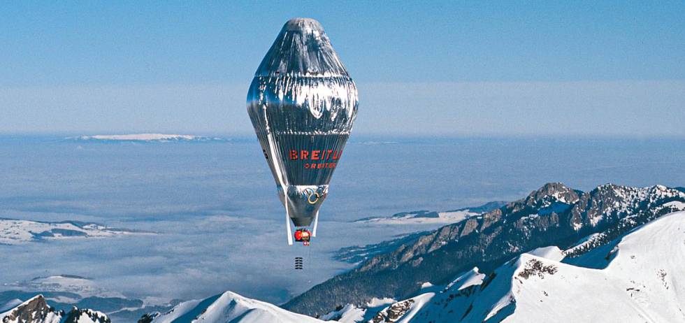 El 'Breitling Orbiter 3', primer aerostato que dio la vuelta al mundo sin escalas