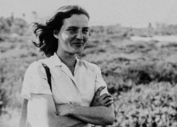 Imágenes de la exposición sobre Carmen Laforet en el Instituto Cervantes