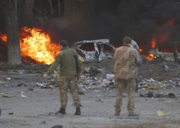 La guerra en Ucrania: el 25º día de la invasión rusa, en imágenes