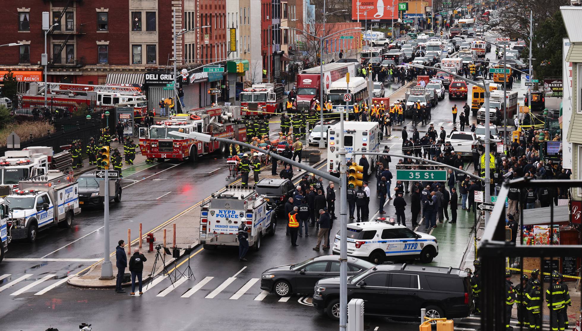 Fotos Las Im Genes Del Tiroteo En El Metro De Nueva York Actualidad