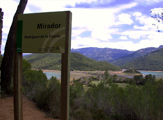 Mirador de la Ruta de Félix Rodriguez de la Fuente, en Cazorla.
