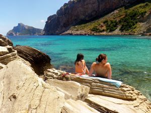Cala Bóquer, en Mallorca. Cala Bóquer, en Mallorca.