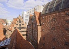 Una calle de cuento fantástico en Bremen Una calle de cuento fantástico en Bremen