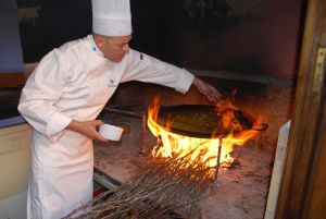 Cocina de El Sequé, en Pinoso (Alicante). Cocina de El Sequé, en Pinoso (Alicante).