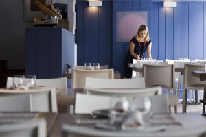 Restaurante La Mar Salada, en Barcelona. Restaurante La Mar Salada, en Barcelona.