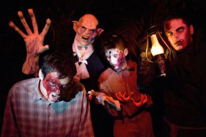 Halloween en Port Aventura (Tarragona).