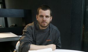El chef David Muñoz, en el restaurante Diverxo, en Madrid.