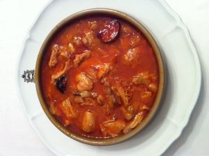 Plato de callos del restaurante El Landó, en Madrid. Plato de callos del restaurante El Landó, en Madrid.