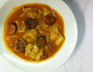 Plato de callos del restaurante Sal Gorda, en Madrid. Plato de callos del restaurante Sal Gorda, en Madrid.