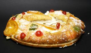 Roscón de la pastelería Budó, en Barcelona. Roscón de la pastelería Budó, en Barcelona.