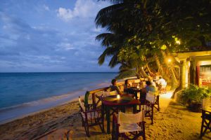 Un chiringuito de playa en Las Terrenas (República Dominicana).