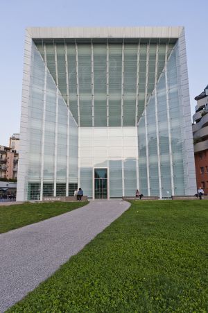 Museion, el museo de arte contemporáneo de Bolzano (Italia).