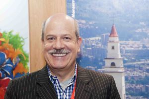 Luis Fernando Arias, director general de turismo de Bogotá, capital de Colombia.