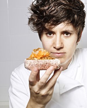 Macarena de Castro, chef del restaurante Jardín, en Puerto de Alcudía.