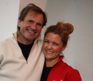 Mikael y Johanna Landström, responsables del hotel Espléndido, en Sóller.