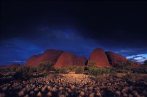 Los montículos Kata Tjuta.