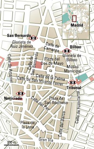 Irreductible aldea en el centro de Madrid