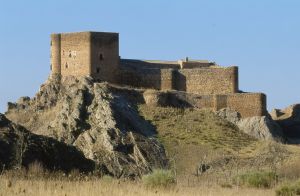 El castillo de Montizón, del que fue comendador el poeta Jorge Manrique.