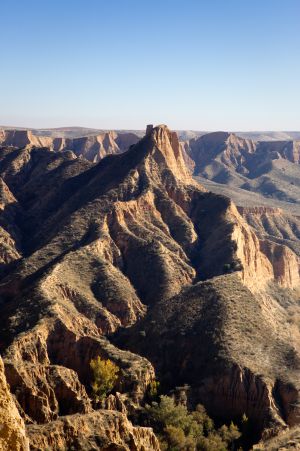 Panorámica de las Barrancas de Burujón.