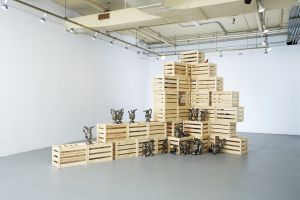 'Welcome to Paradise', instalación del puertorriqueño Héctor Arce, en El Museo del Barrio.