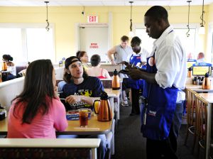 Cafetería iHOP, en Savannah (Georgia).