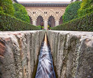 Palacio de la aljafería, en Zaragoza.