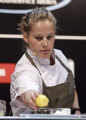 La danesa Kamila Seidler en Madrid Fusión.