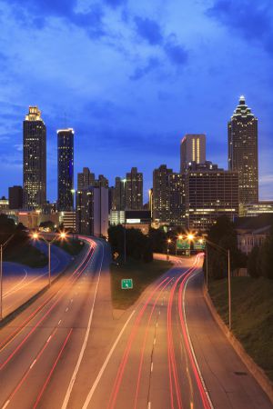 El 'skyline' de Atlanta.