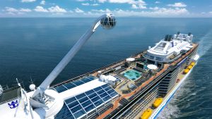La cápsula mirador del barco 'Quantum of the Seas'.