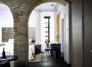 Habitación del hotel Bailío, en Córdoba.