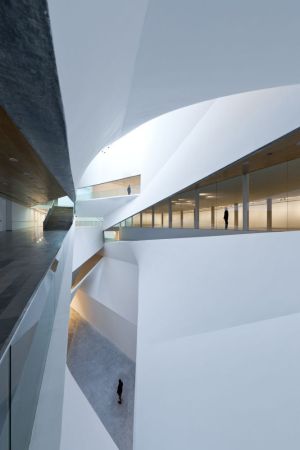 Pasillos del museo.