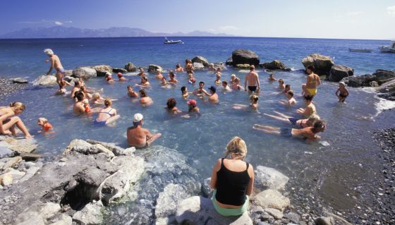 La isla de Kos (Grecia).