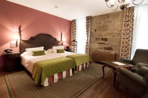 Habitación del hotel Virxe da Cerca.